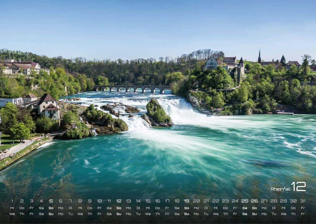 Weitere Ansicht: Schweiz - 2027 - Kalender DIN A3