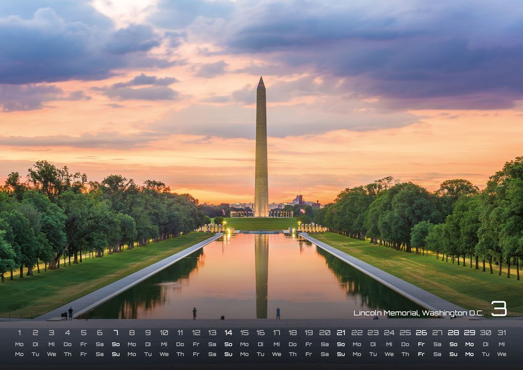Weitere Ansicht: USA - eine Reise durch die Vereinigten Staaten - dem Land der unbegrenzten Möglichkeiten - 2027 - Kalender DIN A2