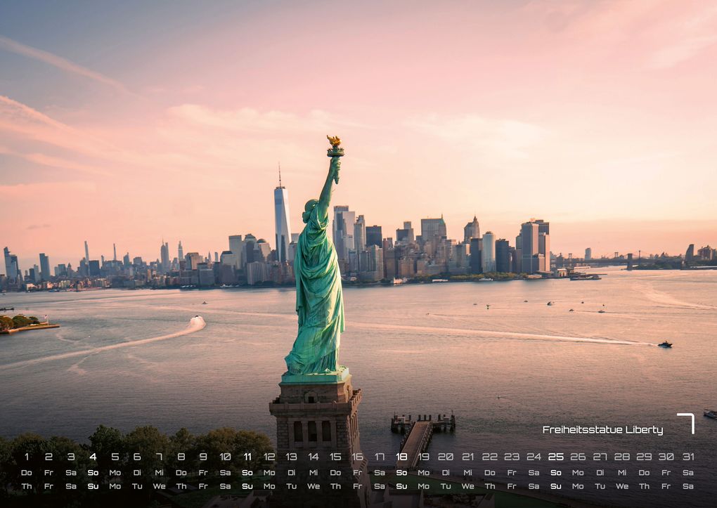 Weitere Ansicht: USA - eine Reise durch die Vereinigten Staaten - dem Land der unbegrenzten Möglichkeiten - 2027 - Kalender DIN A2