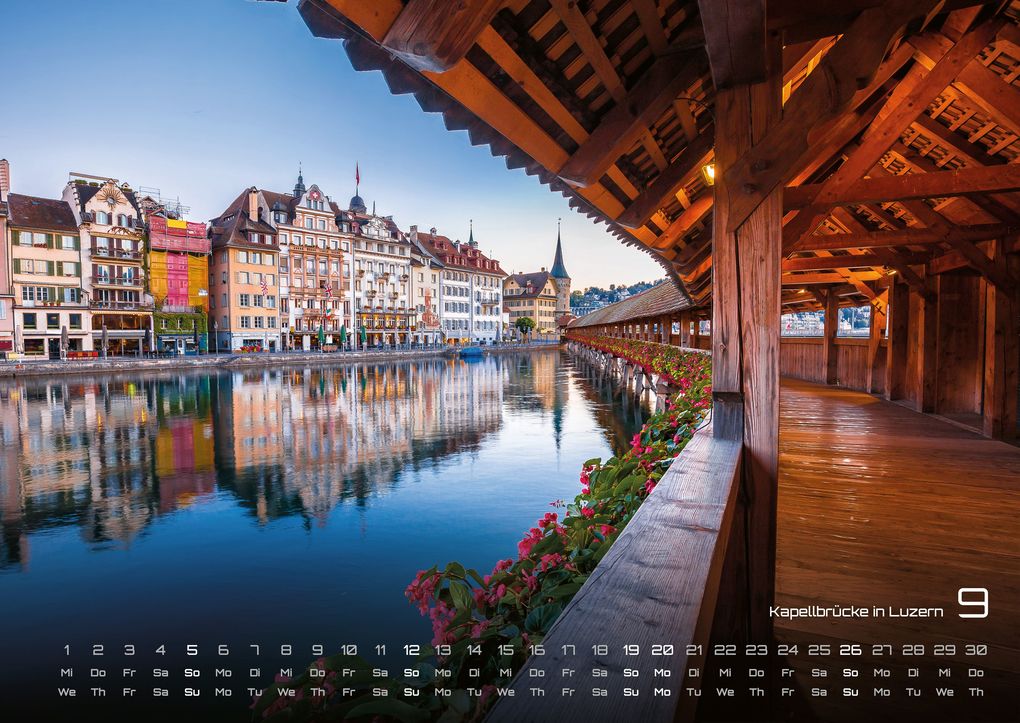 Weitere Ansicht: Schweiz - 2027 - Kalender DIN A2