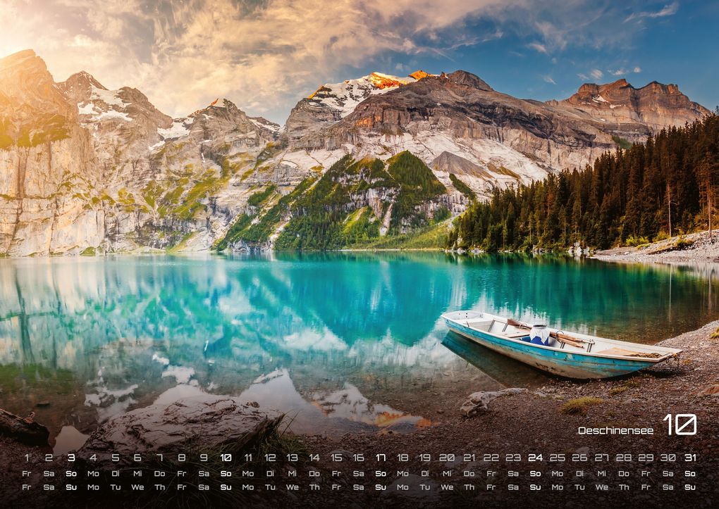 Weitere Ansicht: Schweiz - 2027 - Kalender DIN A2