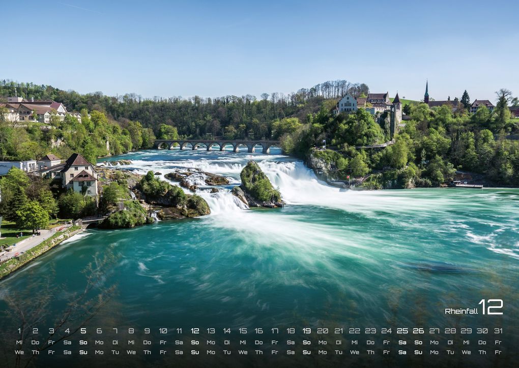 Weitere Ansicht: Schweiz - 2027 - Kalender DIN A2