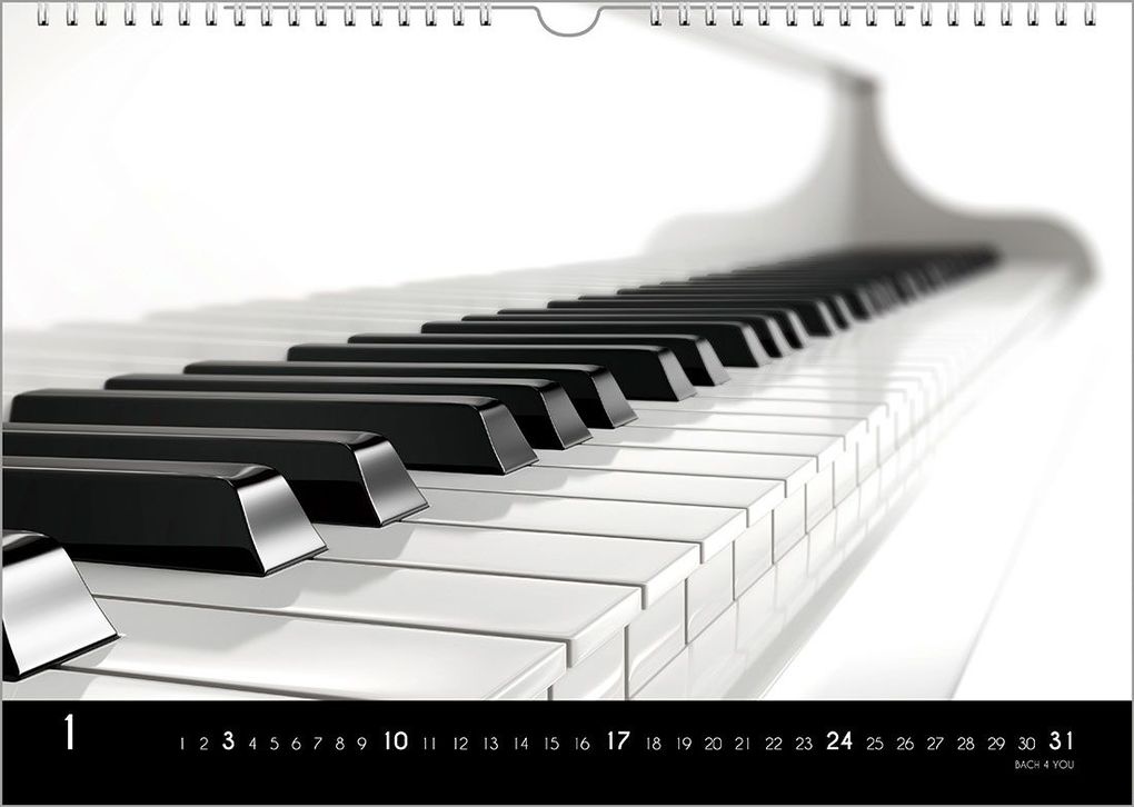 Weitere Ansicht: Musikinstrumente, ein Musik-Kalender 2027, DIN A3 | Peter Bach jr.