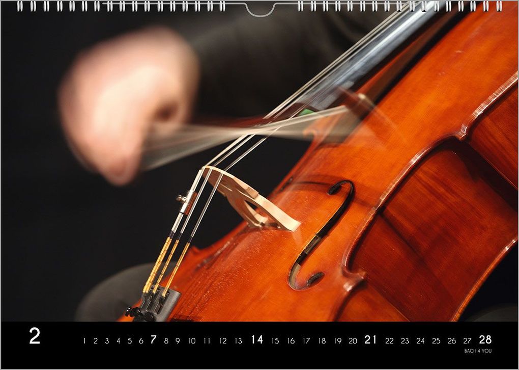 Weitere Ansicht: Der Kalender für Klassik-Musik-Freunde, ein Musik-Kalender, 2027, DIN A3 | Peter Bach jr.