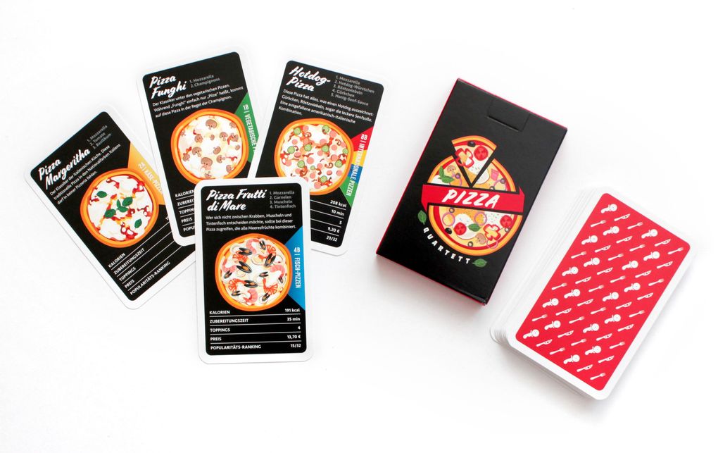 Weitere Ansicht: Pizza Quartett