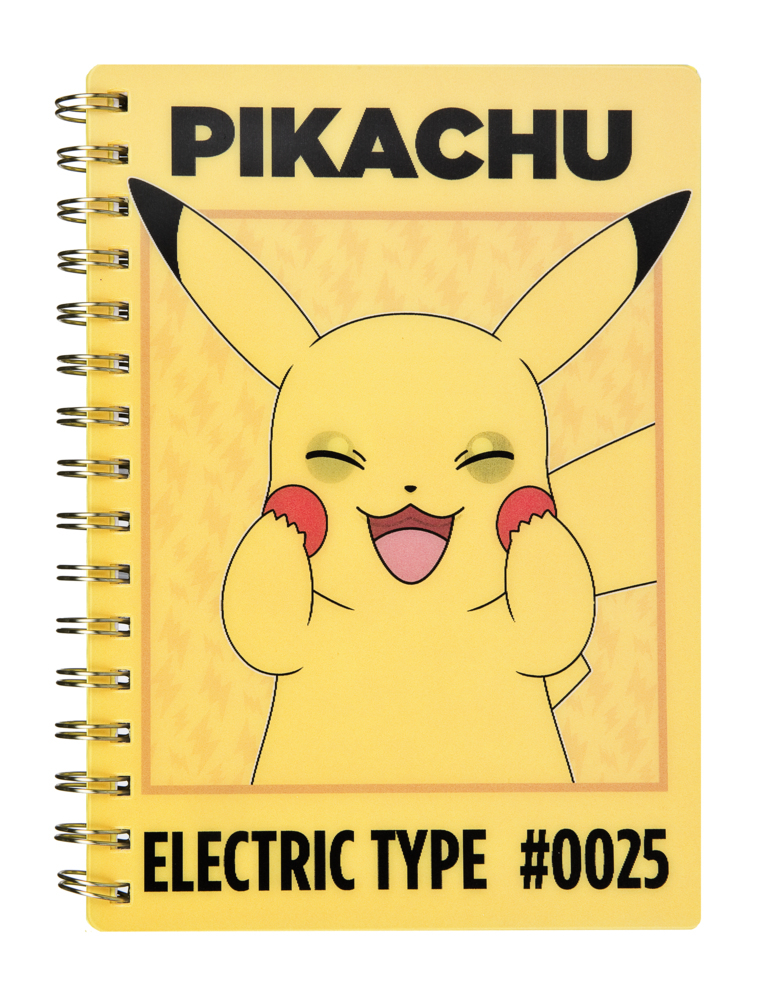 Weitere Ansicht: Pokemon 3D Spiralnotizbuch A5