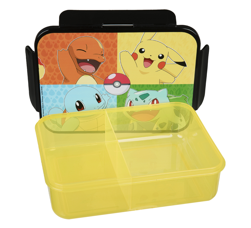 Weitere Ansicht: Pokemon Brotzeitdose mit Einteilung