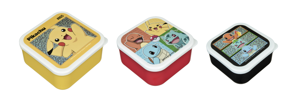 Weitere Ansicht: Pokemon Brotdosen 3er Set