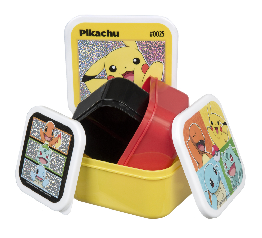 Weitere Ansicht: Pokemon Brotdosen 3er Set