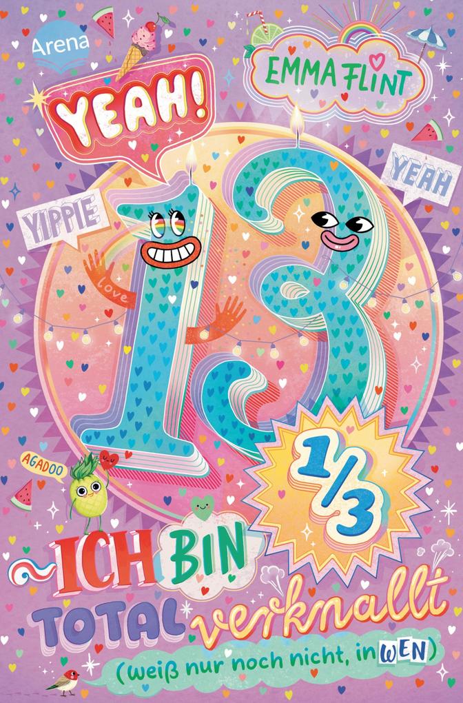 Produktbild: Endlich 13 (2). Yeah! 13 1/3 - Ich bin total verknallt (weiß nur noch nicht, in wen) | Emma Flint