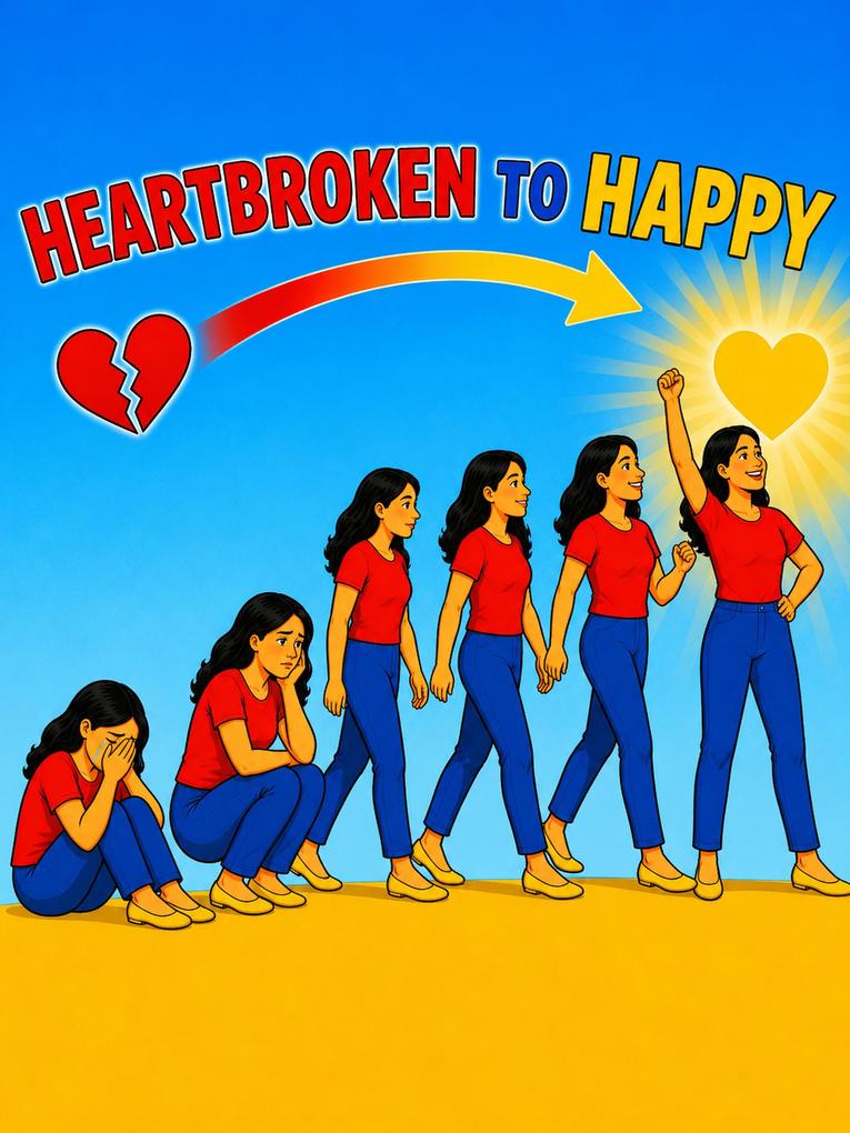 Produktbild: Heartbroken to Happy | Amanda Stephens