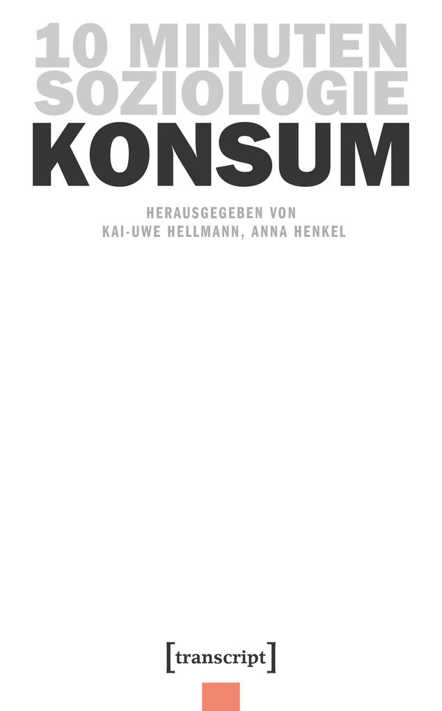 Produktbild: 10 Minuten Soziologie: Konsum