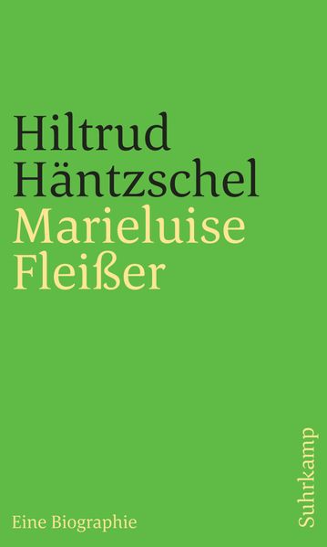 Produktbild: Marieluise Fleißer. Eine Biographie | Hiltrud Häntzschel
