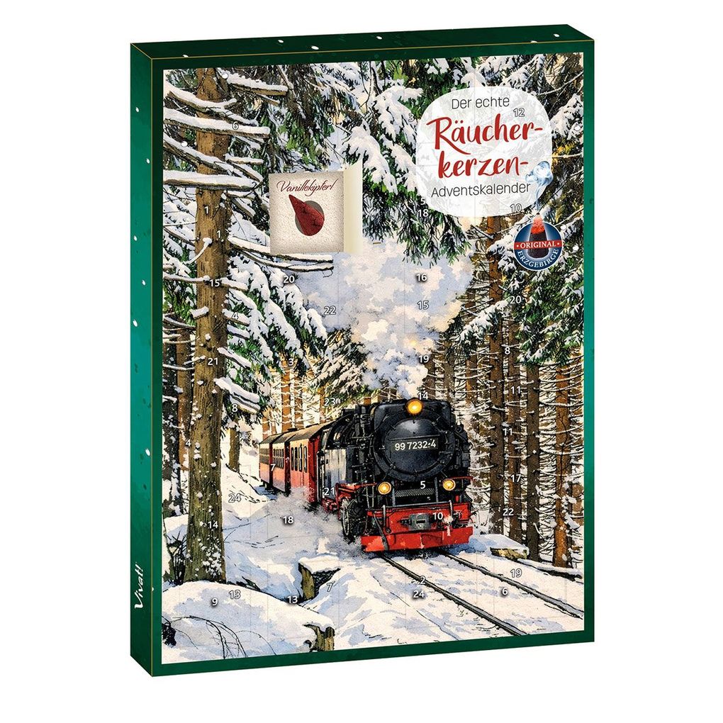 Weitere Ansicht: Der echte Räucherkerzen-Adventskalender