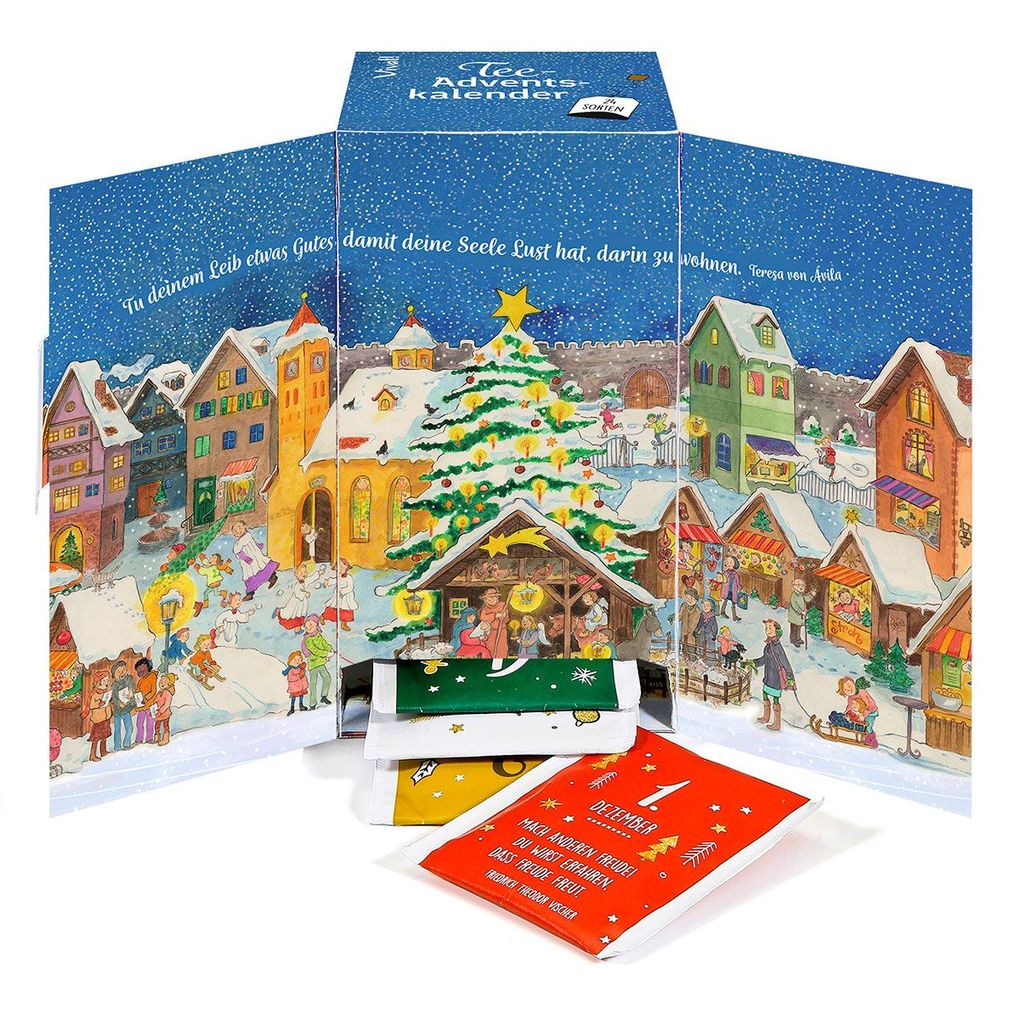 Weitere Ansicht: Tee-Adventskalender »Christkindlmarkt«