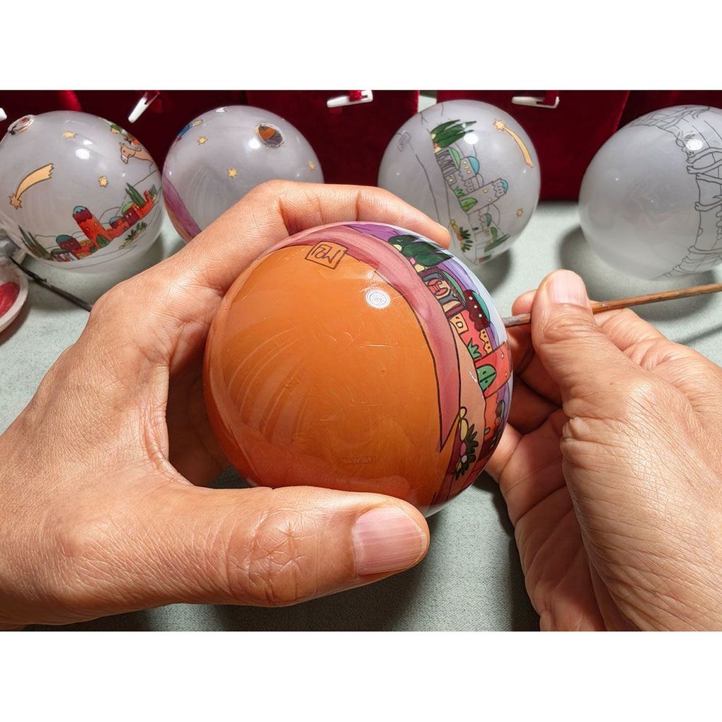 Weitere Ansicht: Christbaumkugel 2026 'Heilige Drei Könige'
