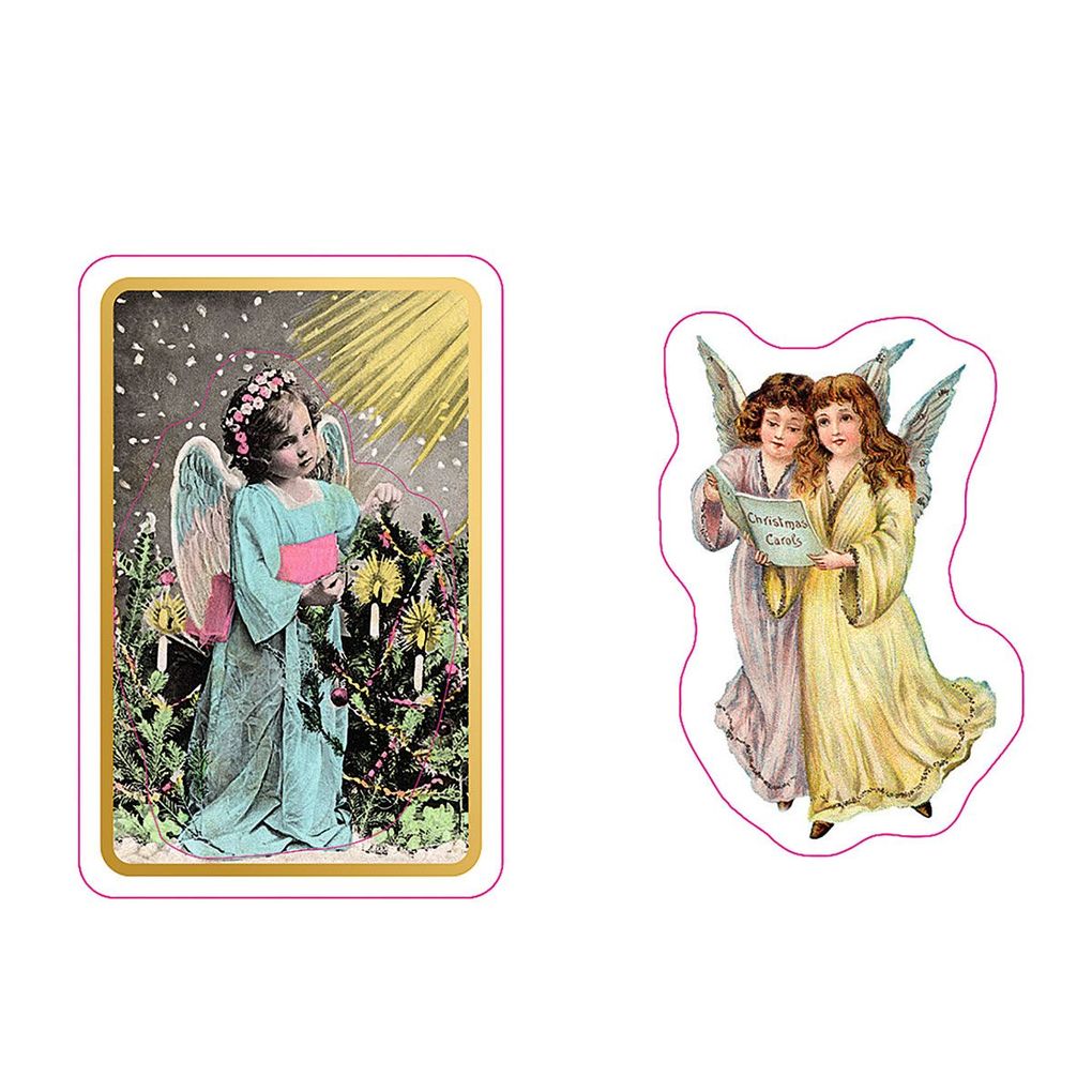 Weitere Ansicht: Sticker-Adventskalender 'Himmlische Boten'