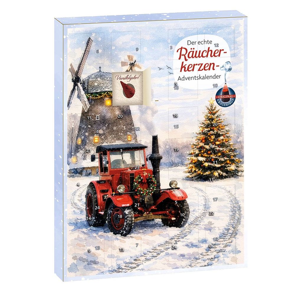 Weitere Ansicht: Der echte Räucherkerzen-Adventskalender