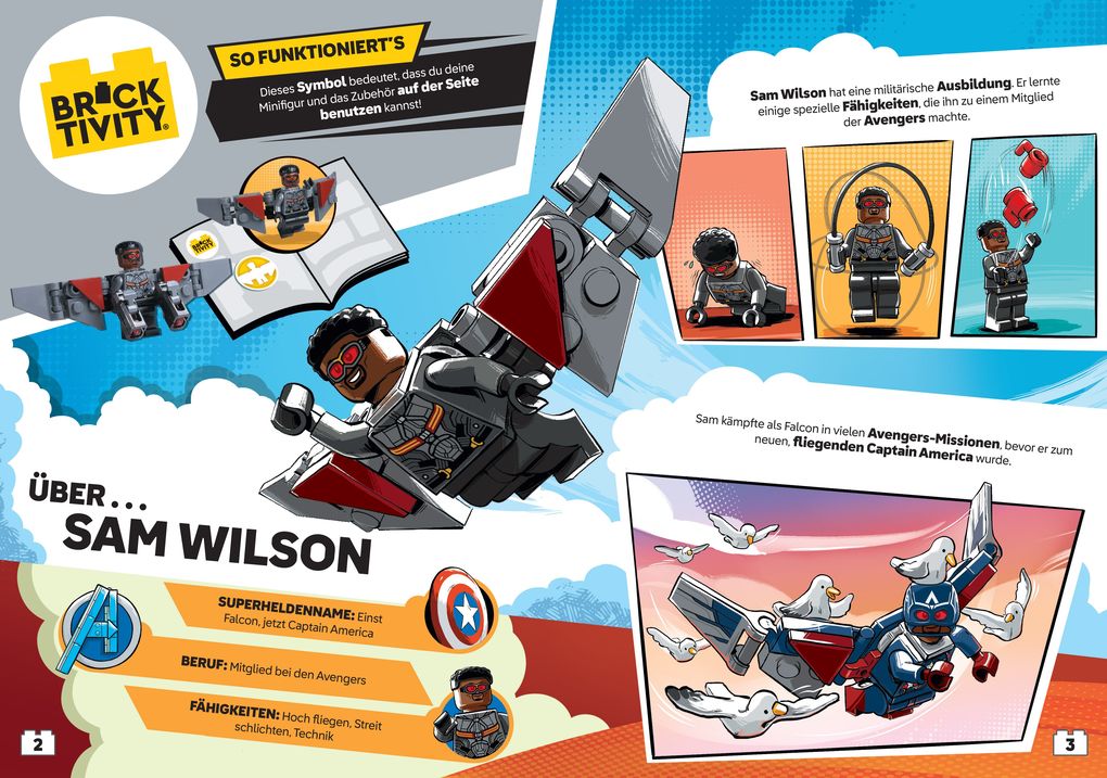 Weitere Ansicht: LEGO® MARVEL - Falcon: Der neue Captain America