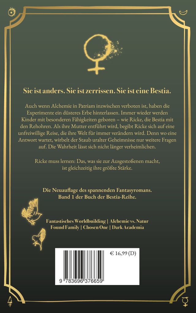 Weitere Ansicht: Das Buch der Bestia - Cuprum | Laura Reinhardt