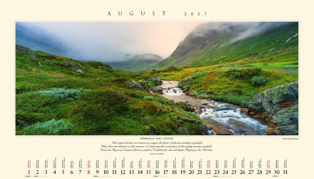 Weitere Ansicht: Panorama Norwegen 2027 Wandkalender