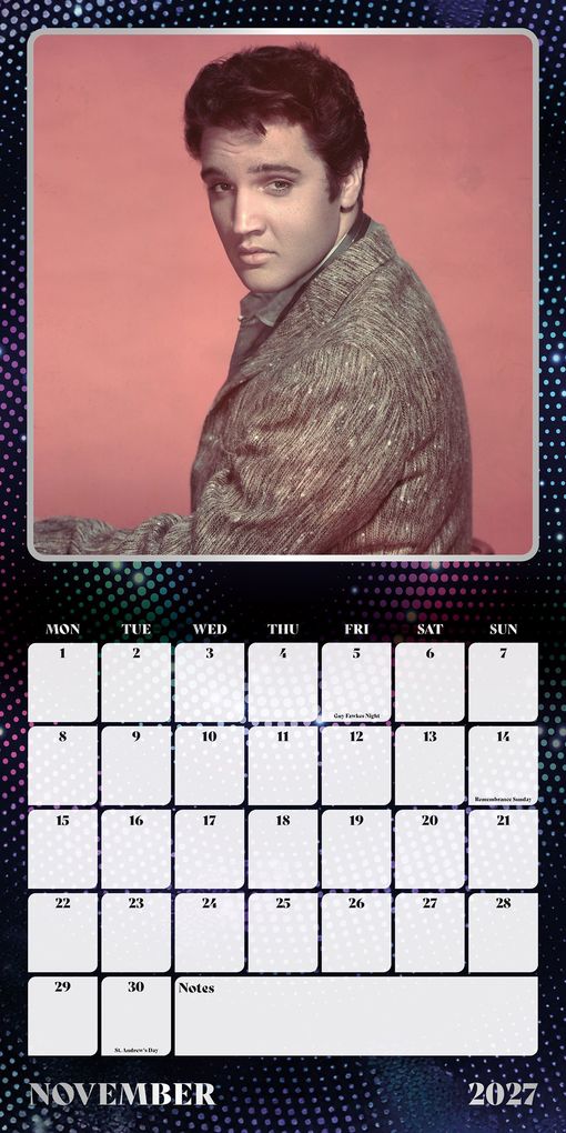 Weitere Ansicht: Elvis 2027 - Wandkalender