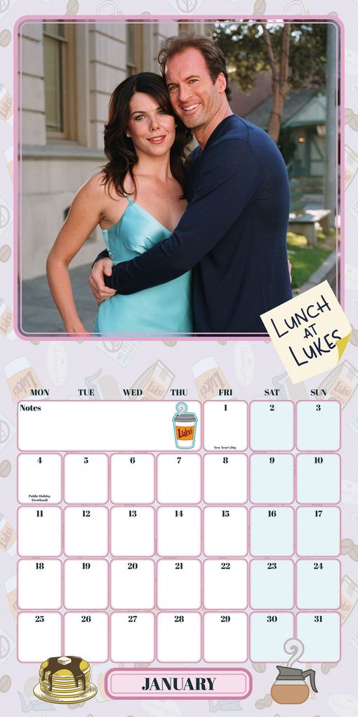 Weitere Ansicht: Gilmore Girls 2027 - Wandkalender