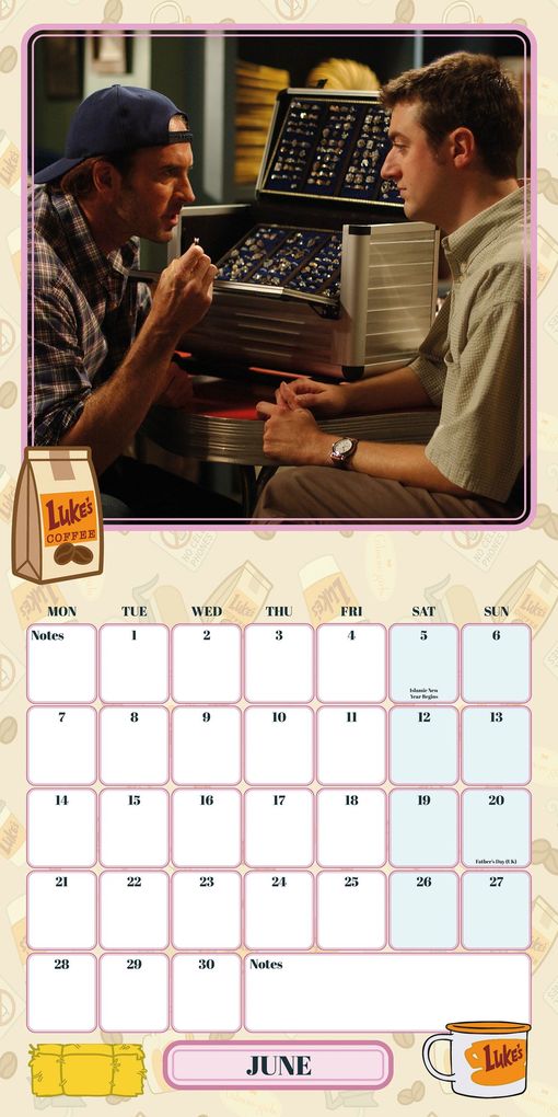 Weitere Ansicht: Gilmore Girls 2027 - Wandkalender
