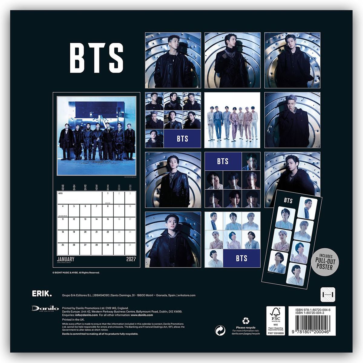 Weitere Ansicht: BTS - Bangtan Boys - Offizieller Kalender 2027