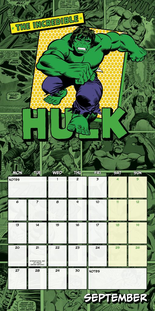Weitere Ansicht: Marvel Comics - Offizieller Kalender 2027 | Danilo Promotion Ltd
