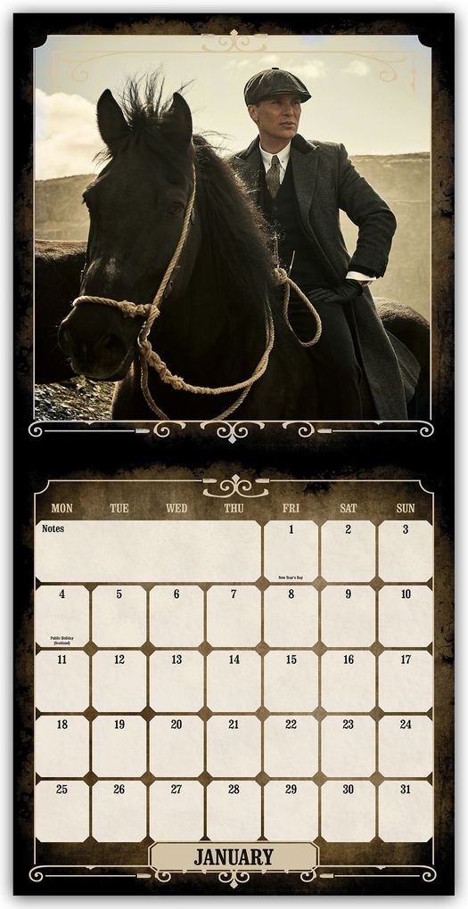 Weitere Ansicht: Peaky Blinders 2027 - Wandkalender | Danilo Promotion Ltd