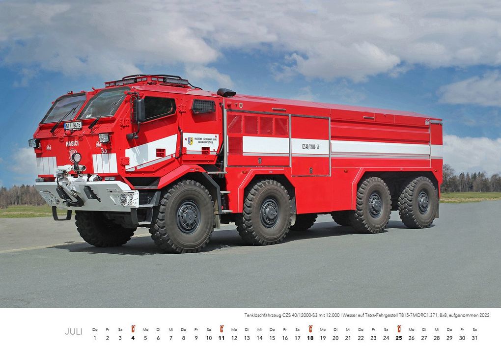 Weitere Ansicht: Feuerwehr Kalender 2027 Wandkalender | Hans-Joachim Profeld