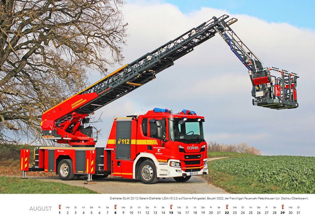 Weitere Ansicht: Feuerwehr Kalender 2027 Wandkalender | Hans-Joachim Profeld