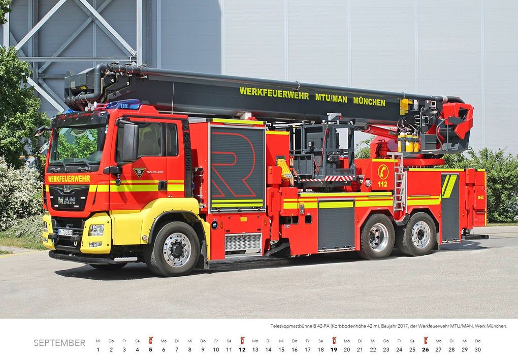 Weitere Ansicht: Feuerwehr Kalender 2027 Wandkalender | Hans-Joachim Profeld