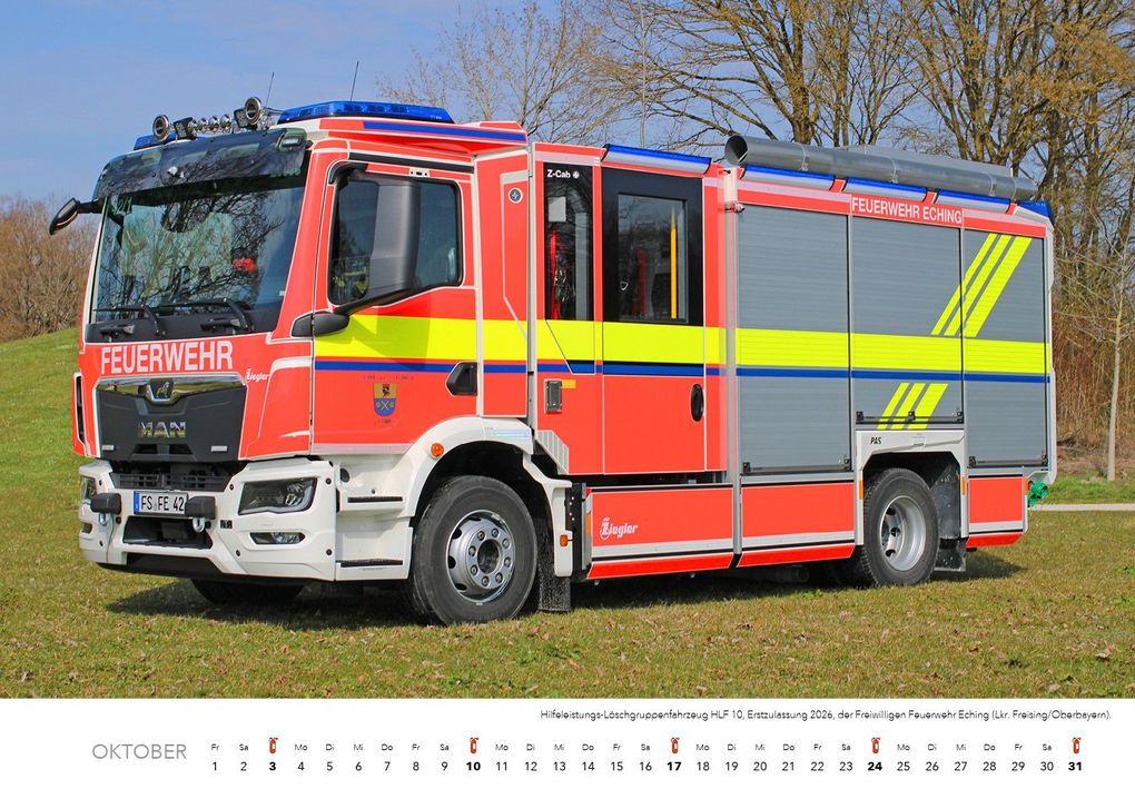 Weitere Ansicht: Feuerwehr Kalender 2027 Wandkalender | Hans-Joachim Profeld