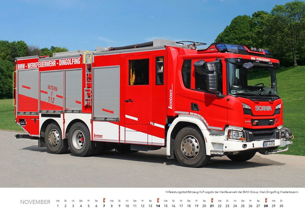 Weitere Ansicht: Feuerwehr Kalender 2027 Wandkalender | Hans-Joachim Profeld