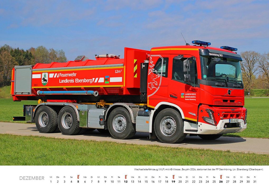 Weitere Ansicht: Feuerwehr Kalender 2027 Wandkalender | Hans-Joachim Profeld