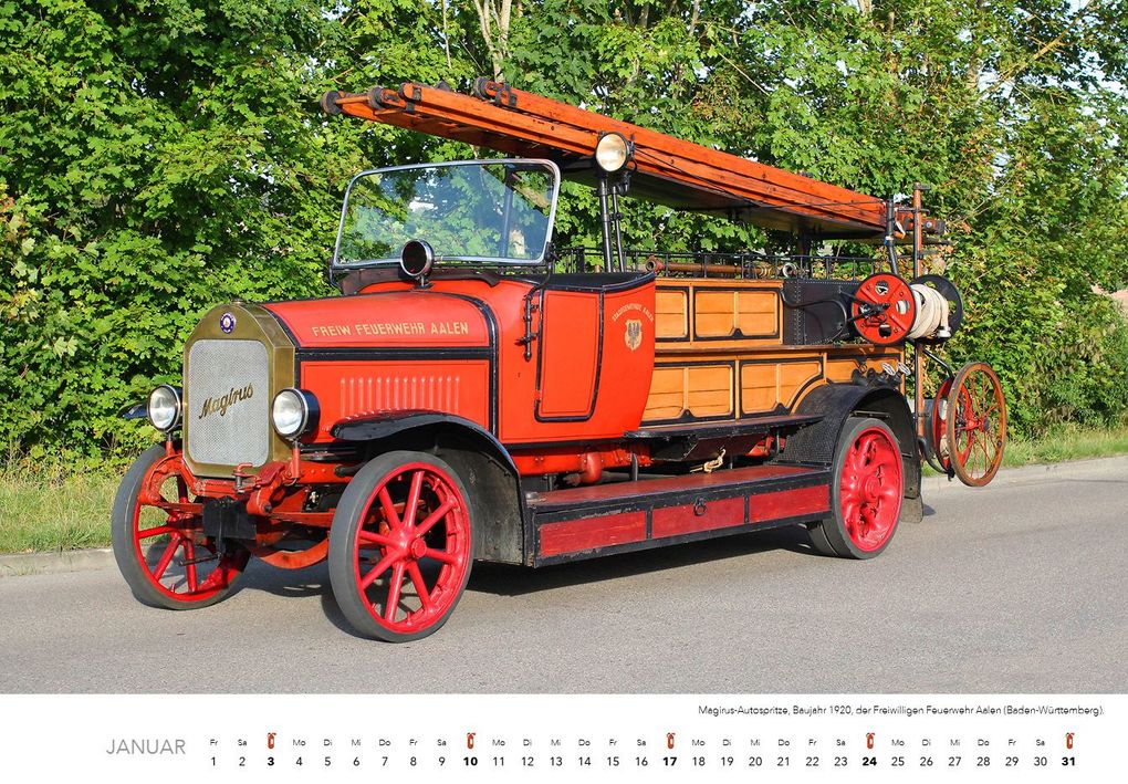 Weitere Ansicht: Feuerwehr Kalender 2027 Wandkalender | Hans-Joachim Profeld