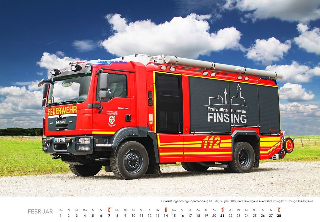 Weitere Ansicht: Feuerwehr Kalender 2027 Wandkalender | Hans-Joachim Profeld