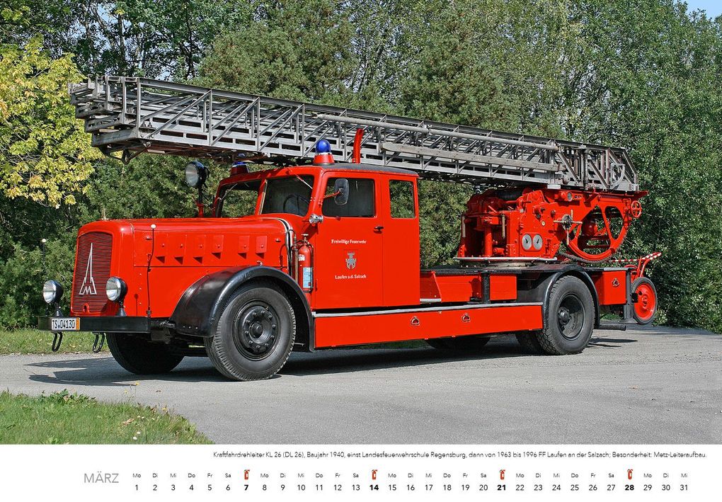Weitere Ansicht: Feuerwehr Kalender 2027 Wandkalender | Hans-Joachim Profeld