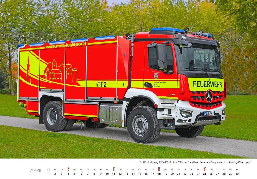 Weitere Ansicht: Feuerwehr Kalender 2027 Wandkalender | Hans-Joachim Profeld