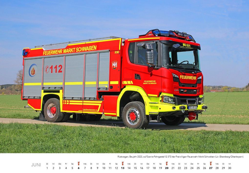 Weitere Ansicht: Feuerwehr Kalender 2027 Wandkalender | Hans-Joachim Profeld