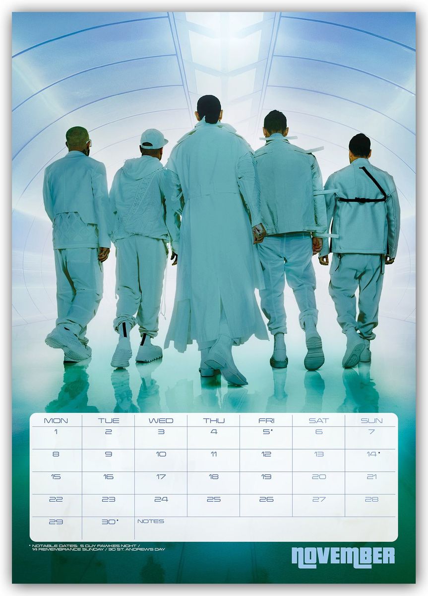 Weitere Ansicht: Backstreet Boys 2027 - A3-Posterkalender