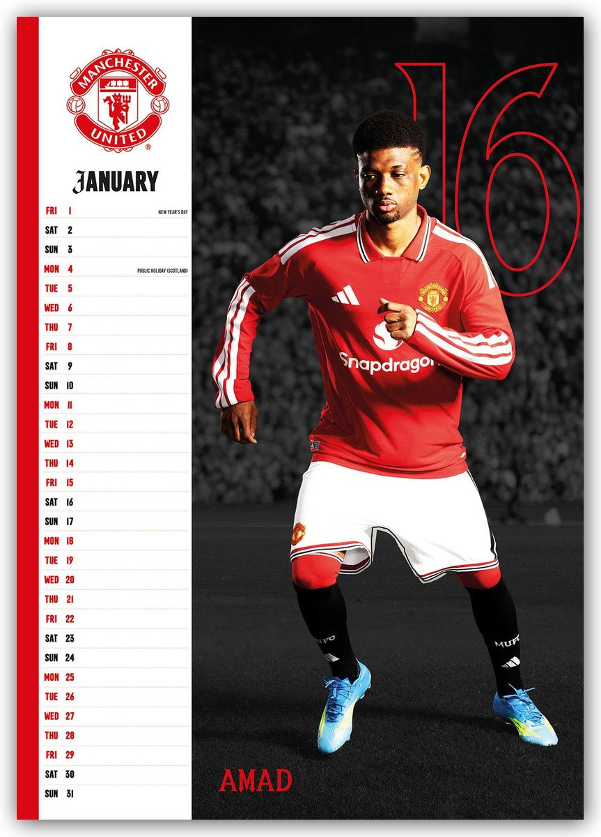 Weitere Ansicht: Manchester United FC 2027 - A3-Posterkalender | Danilo