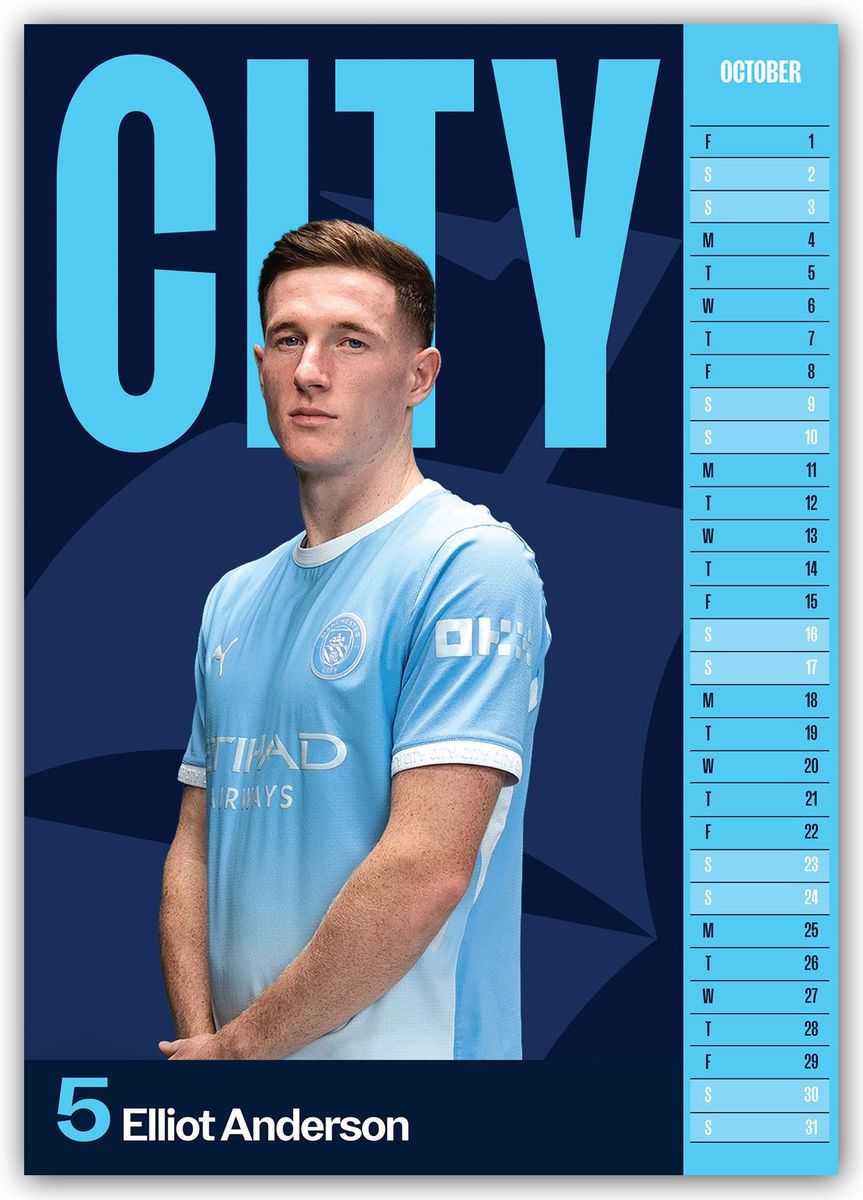 Weitere Ansicht: Manchester City FC 2027 - A3-Posterkalender | Danilo
