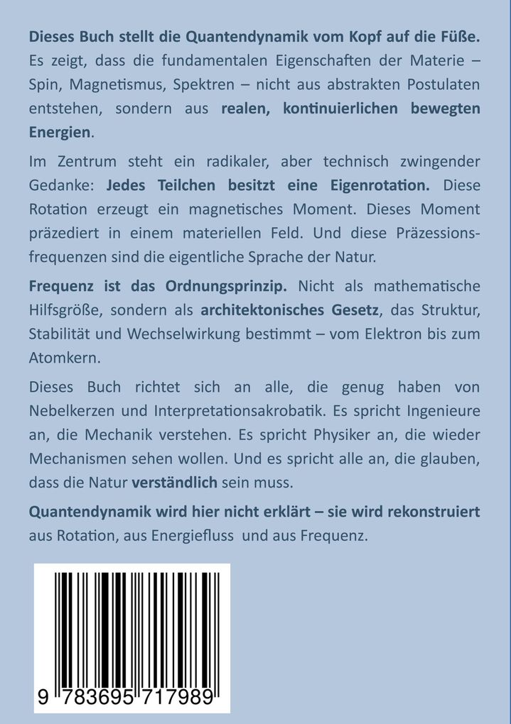Weitere Ansicht: Quantendynamik | Mathias Hüfner