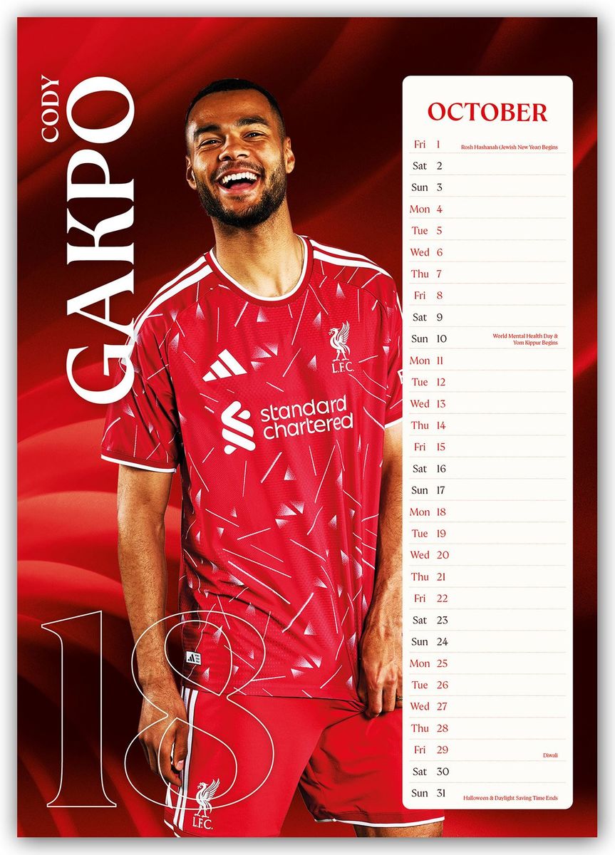 Weitere Ansicht: Liverpool FC 2027 - A3-Posterkalender | Danilo