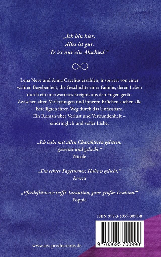 Weitere Ansicht: Nur ein Abschied | Lena Neve, Anna Cavelius