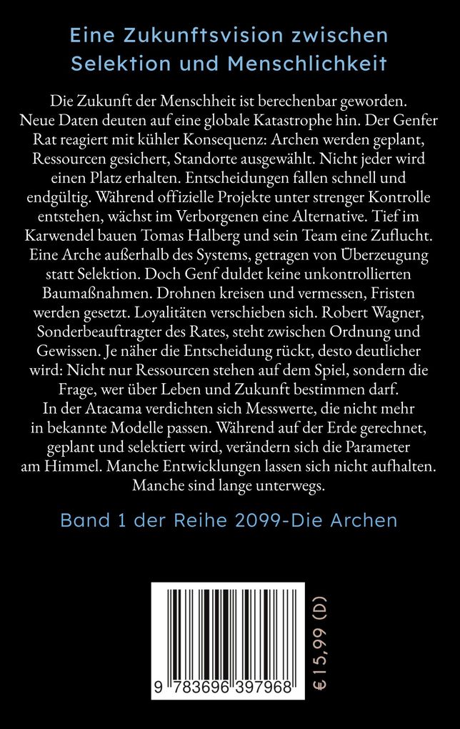 Weitere Ansicht: 2099 - Die Archen | Michael Frowein