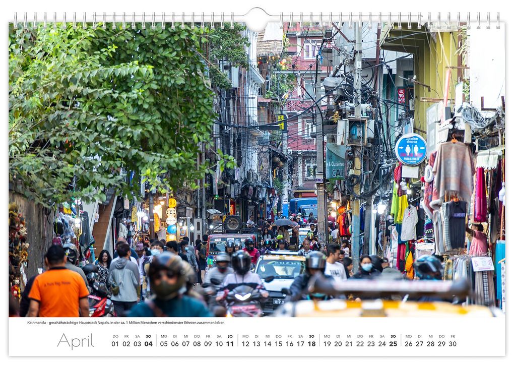 Weitere Ansicht: Kalender Reise durch Nepal 2027 | Peter Schubert, Wiegand Götz